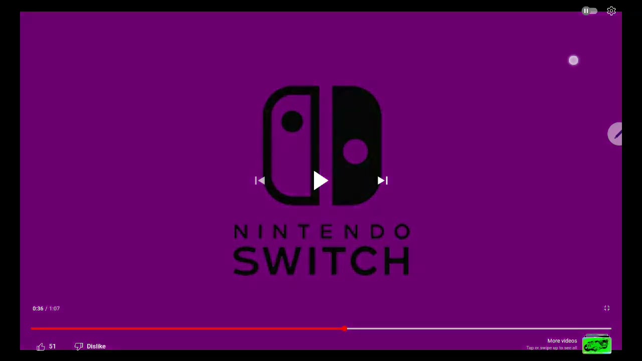 Nintendo switch logo bloopers