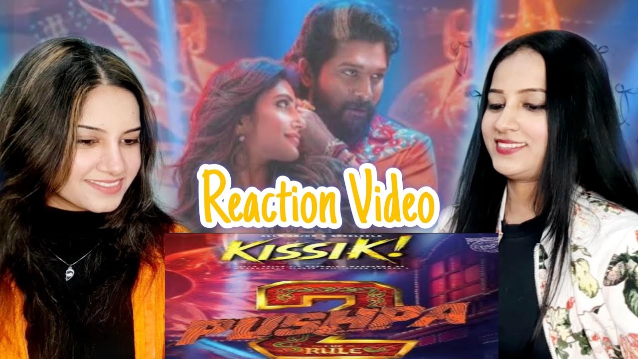 kissik ❤️‍🔥| Reaction Video| Pushpa 2 | Arora Twins| Allu Arjun | 2024