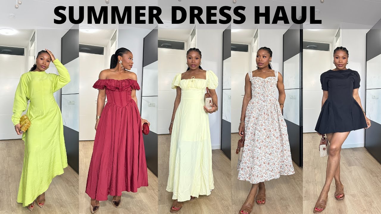 I spent $500 on SUMMER Dresses so you don't have to. Summer Dress HAUL 2025. ASOS, SHEIN, CoMMENSE