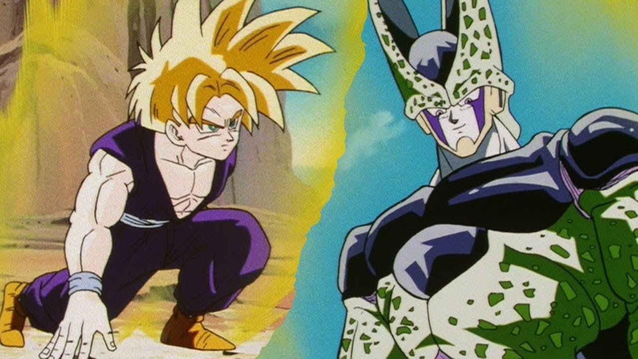 SSJ Gohan vs Cell (Japanese)