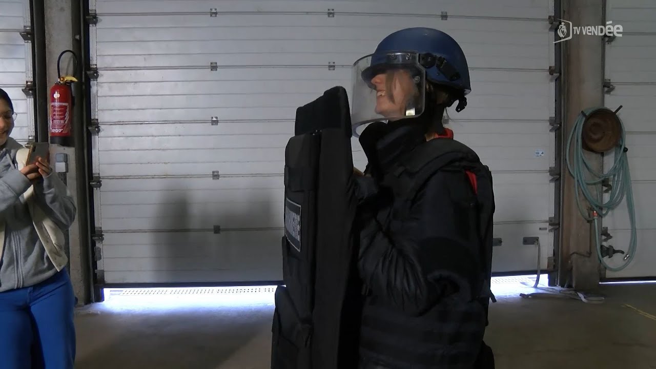 Des collégiens en stage d'observation à la gendarmerie