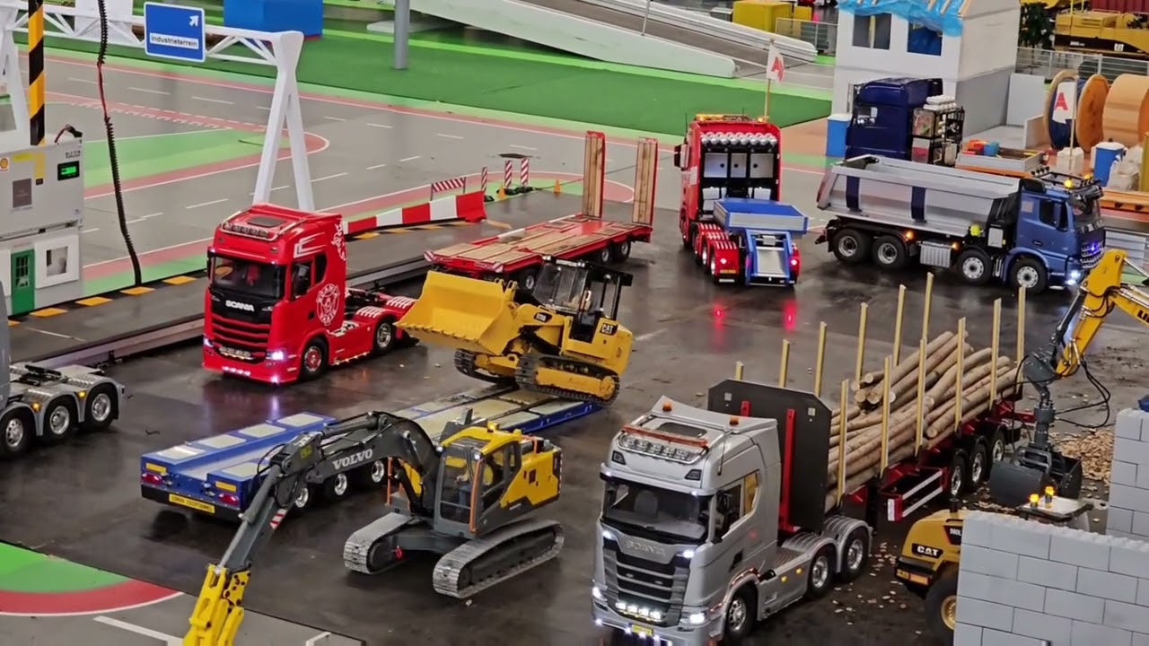 Modelshow Europe Ede 16 Maart 2024 @ MBVP Papendrecht @ RC Zwaartransport & RC Grondverzet