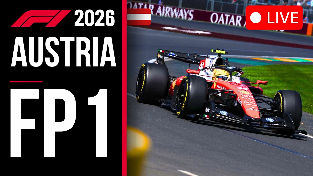 🔴 F1 LIVE: Austrian GP FP1 | Live Timing & Commentary