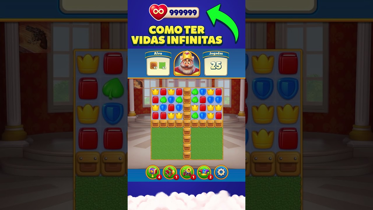 VIDAS INFINITAS ROYAL MATCH 2025