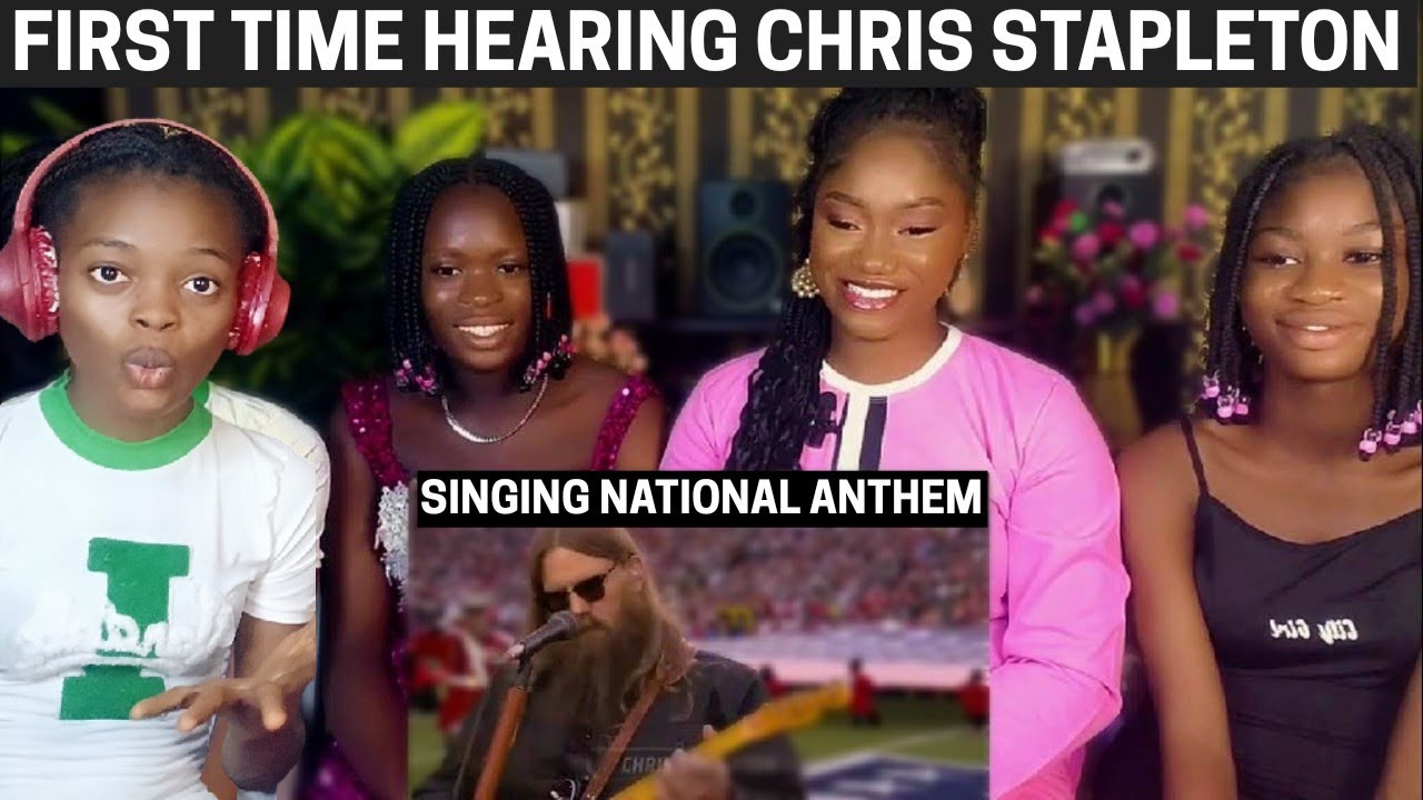 CHRIS STAPLETON Sings the  'National Anthem' at Super Bowl LVII REACTION!!!😱 | FIRST TIME REACTION