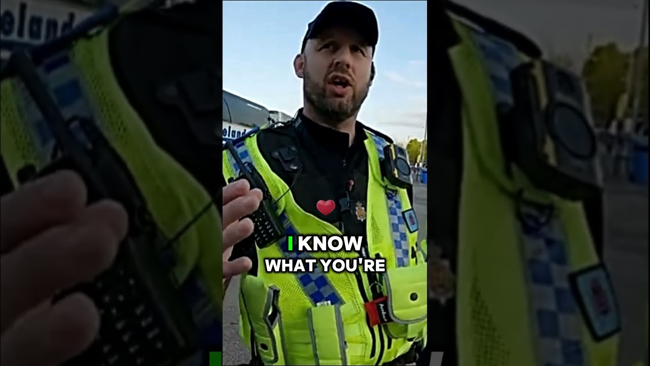 “Wait… Let Me Check” – UK Cop Googles the Law LIVE 😭