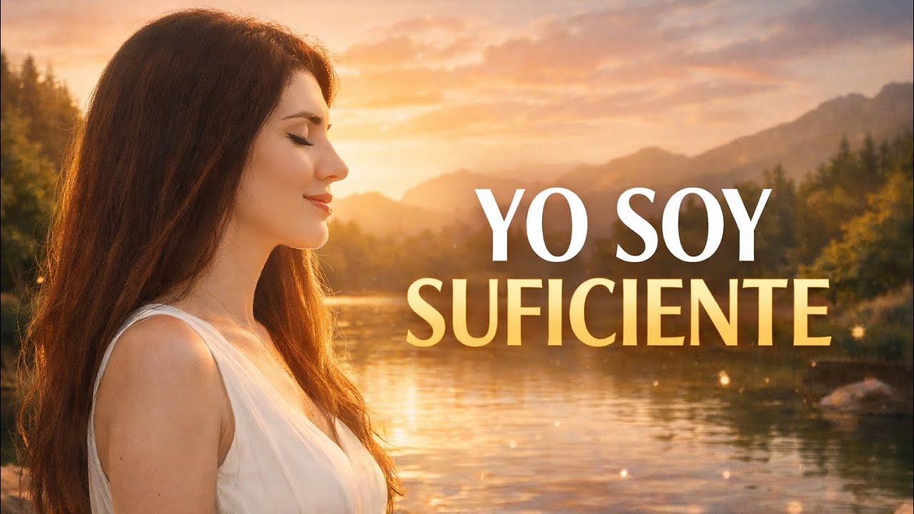 Afirmaciones positivas “YO SOY SUFICIENTE” | Meditación guiada de amor propio.