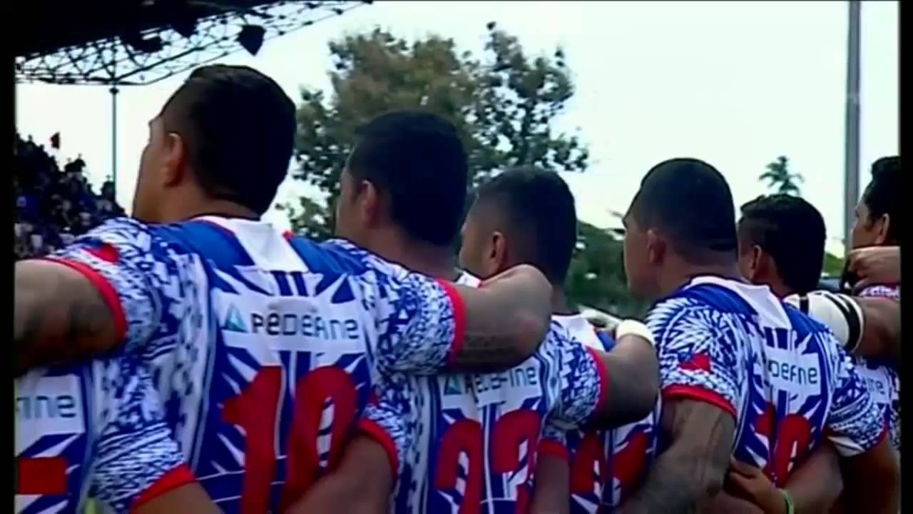 The Samoan National Anthem sung by Mr Henry Hunkin