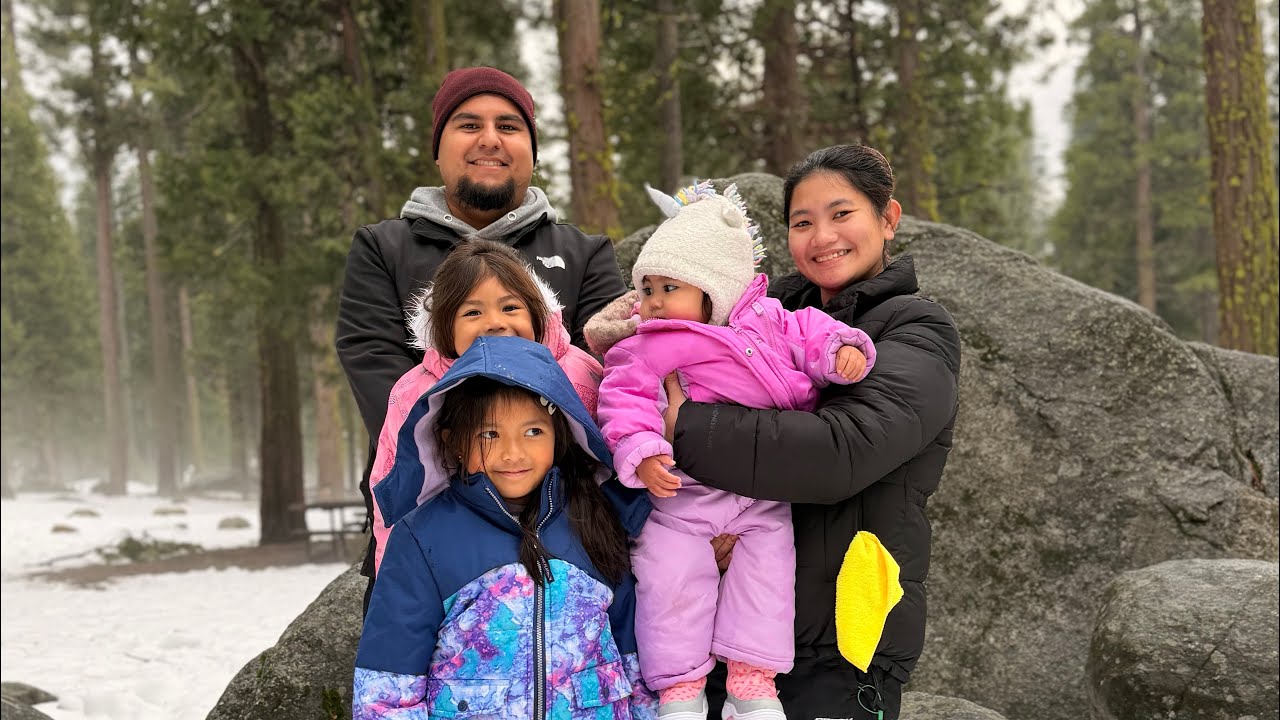 SNOW DAY!! | PINECREST LAKE, CALIFORNIA | ASM FAMILY