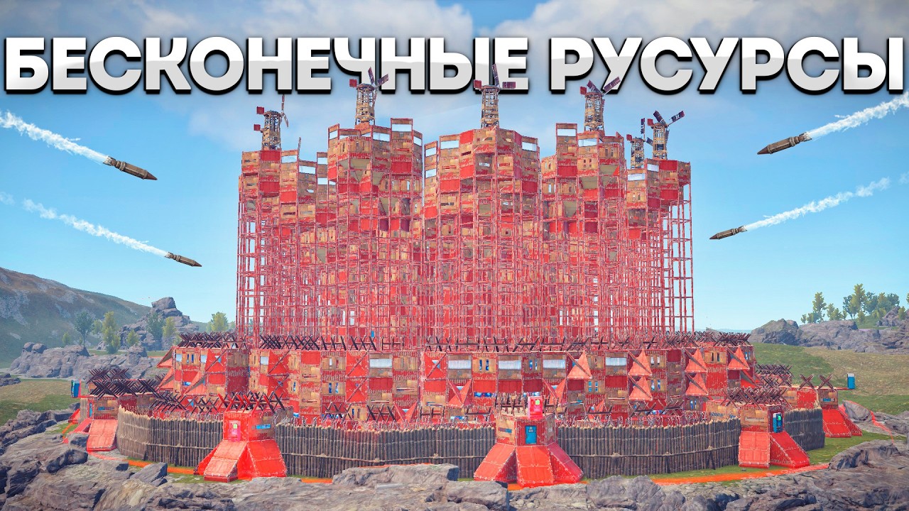 БАГ! 200.000 СКРАПА В ДЕНЬ. БЕСКОНЕЧНЫЙ ИСТОЧНИК РЕСУРСОВ В Раст/Rust | Atlas 2X Monthly