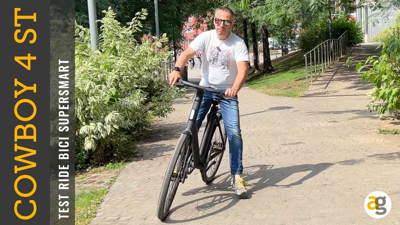 BICI da CITTA' SUPERSMART. Test Ride COWBOY 4 ST