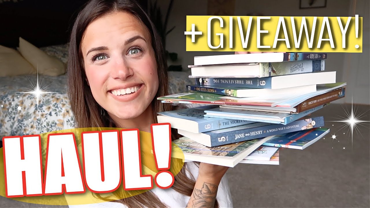 HOMESCHOOL BOOK HAUL + GIVEAWAY! NEW LIBRARY BOOK RELEASES FROM THE GOOD & THE BEAUTIFUL!