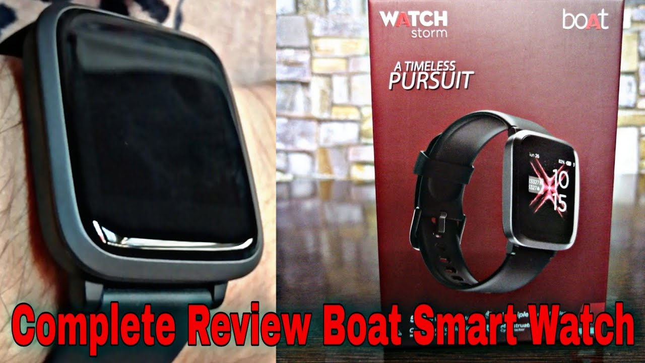 Boat Watch Storm Complete Review With Water Testing | Blood Pressure, SPO2 | Watch Under 2k