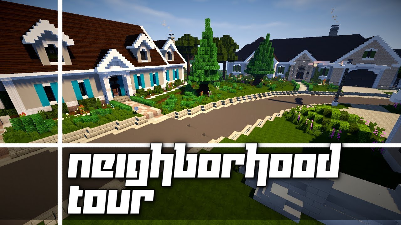 Minecraft: Neighborhood Tour!