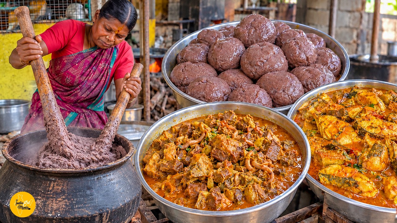 Tamil Nadu Most Viral Unlimited Non-Veg Meal Thali | Salem Street Food
