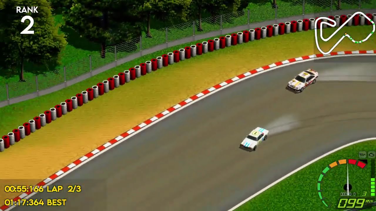 Super Woden GP 2 Gameplay - Moon R Cup (PC)