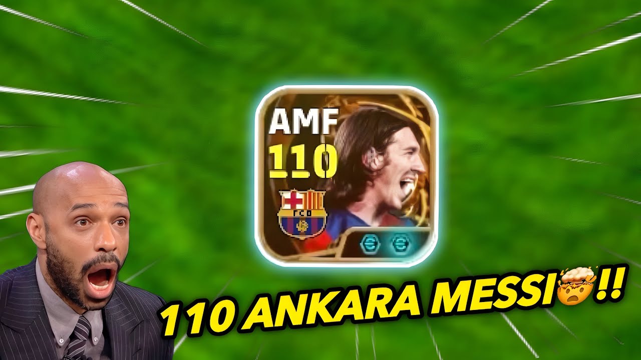 110 ANKARA MESSI IS A CHEAT CODE🤯| BLITZ CURLER   + MOMENTUM DRIBBLING 