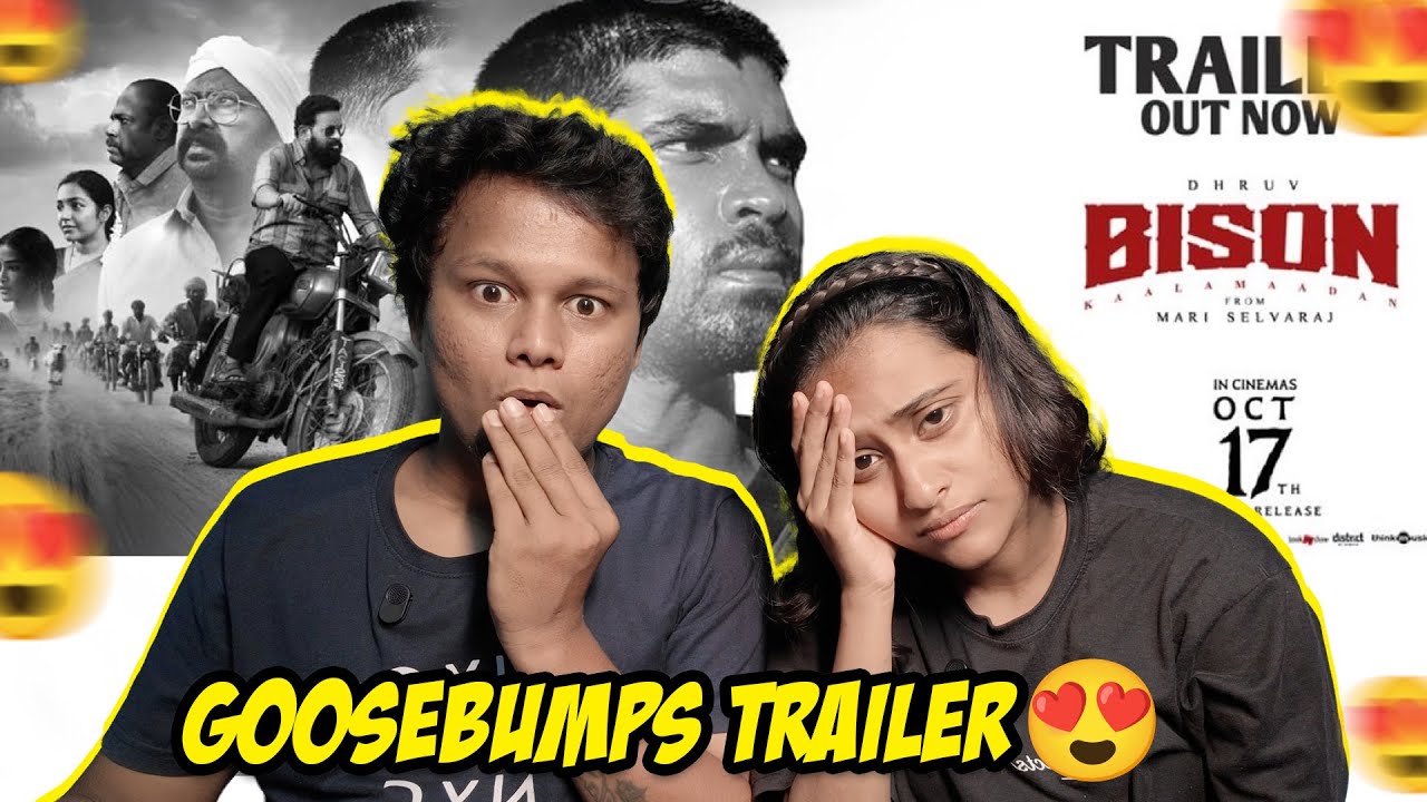 Bison Trailer Reaction | Dhruv Vikram, Anupama Parameswaran | Mari Selvaraj | Nivas K Prasanna