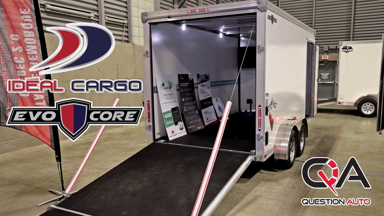 Remorque Id&eacute;al Cargo Evo Core: Plus solide et l&eacute;g&egrave;re que jamais!