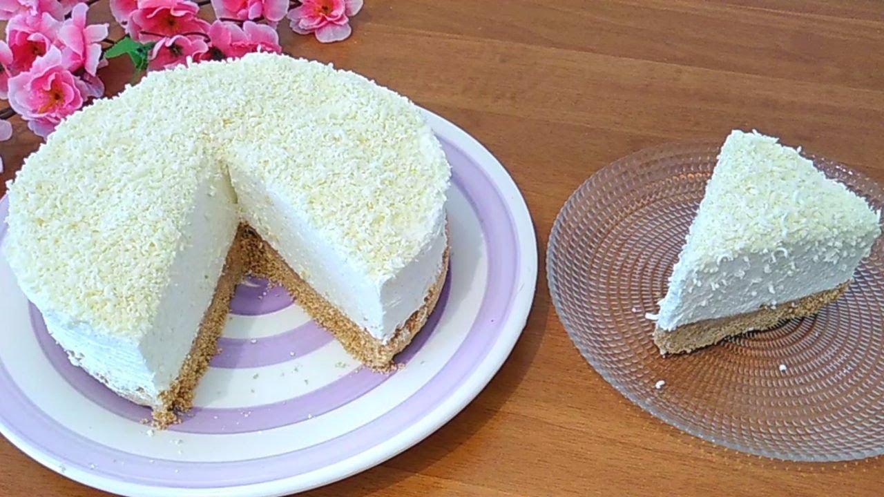 БЕЗ ПЕЧИ! ХОЛОДНЫЙ ТОРТ за 10 МИНУТ! Нежный и вкусный, он тает во рту! легко и быстро