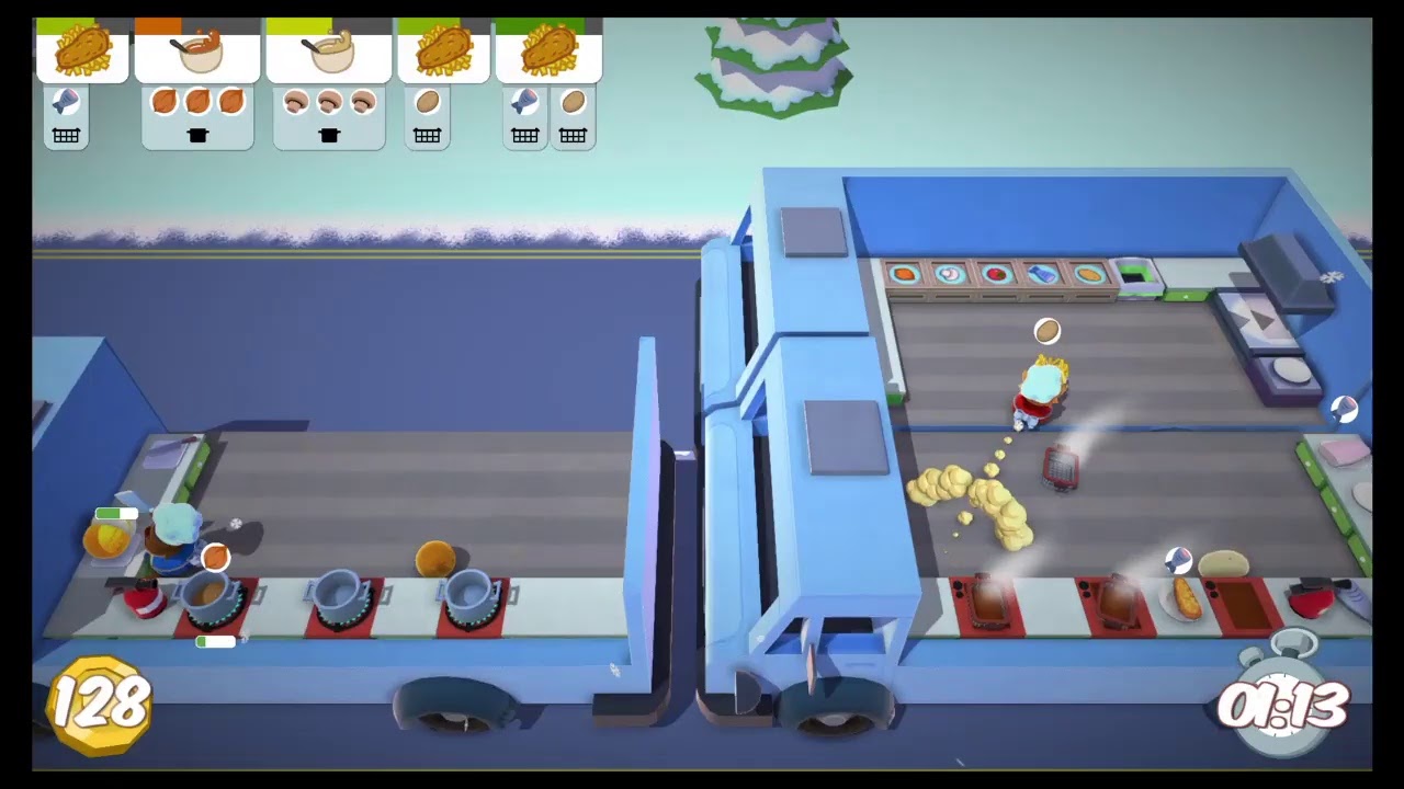 Overcooked PS4 ИГРА 2 часть