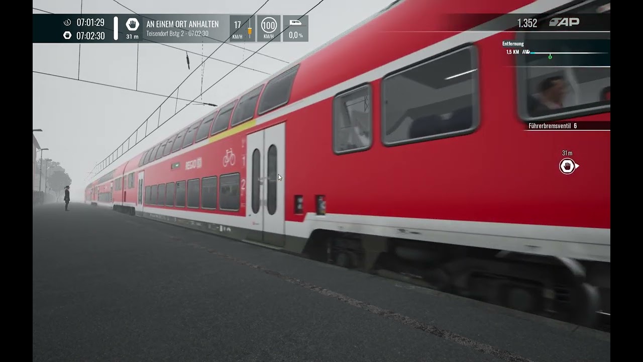 Train Sim World 4: Br 111 mit Dostos von Traunstein nach Freilassing