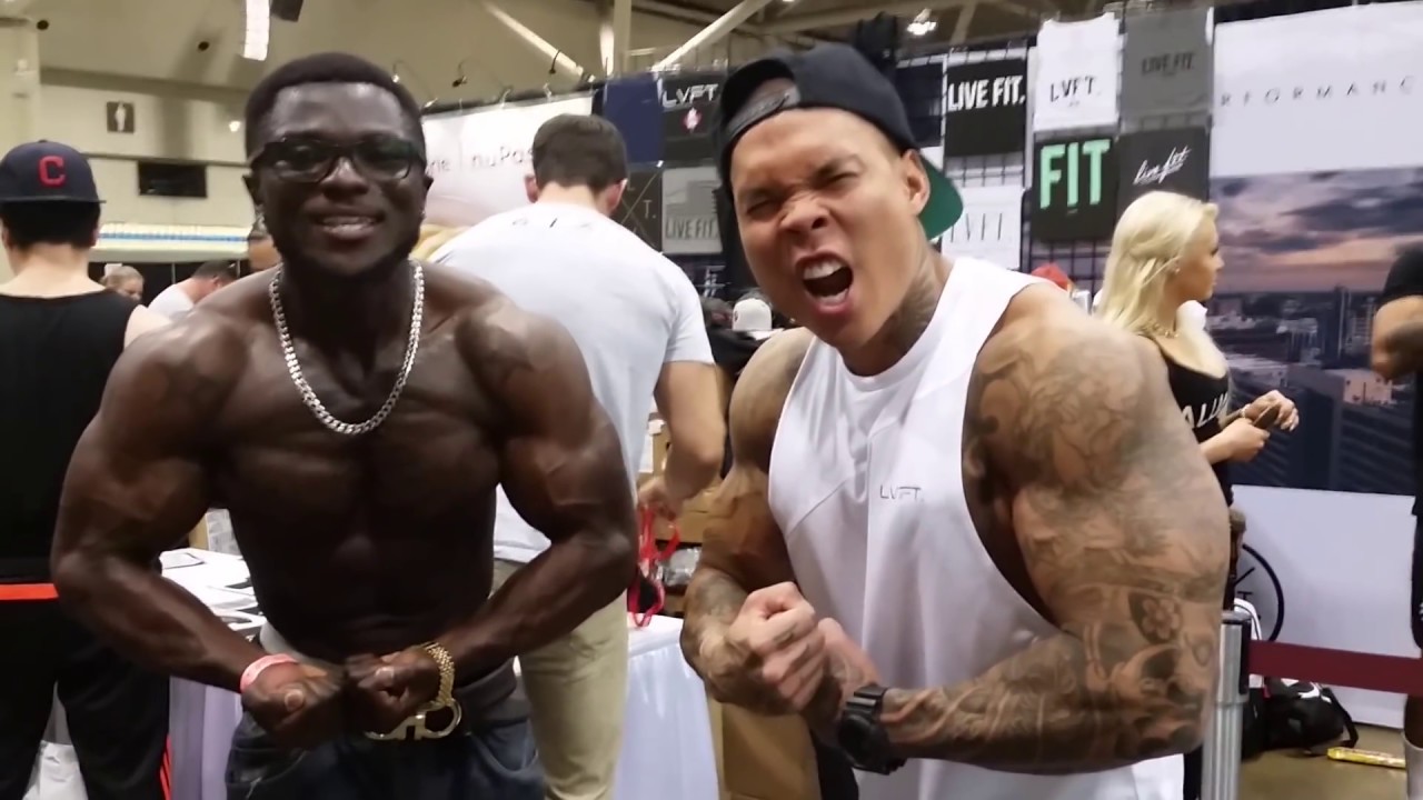A Day With Tyrone At The Fitness Expo (Ronnie Coleman)