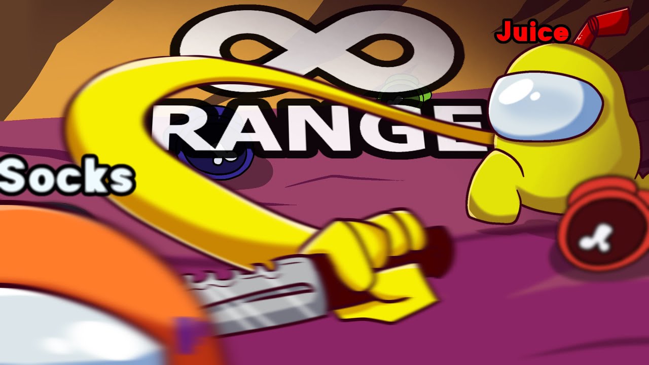 Among us but with INFINITE Kill Range