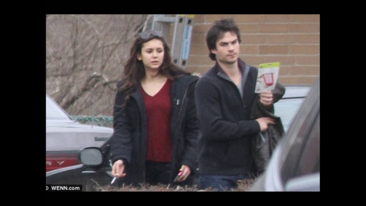 Nina Dobrev and Ian Somerhalder in Toronto march 2013