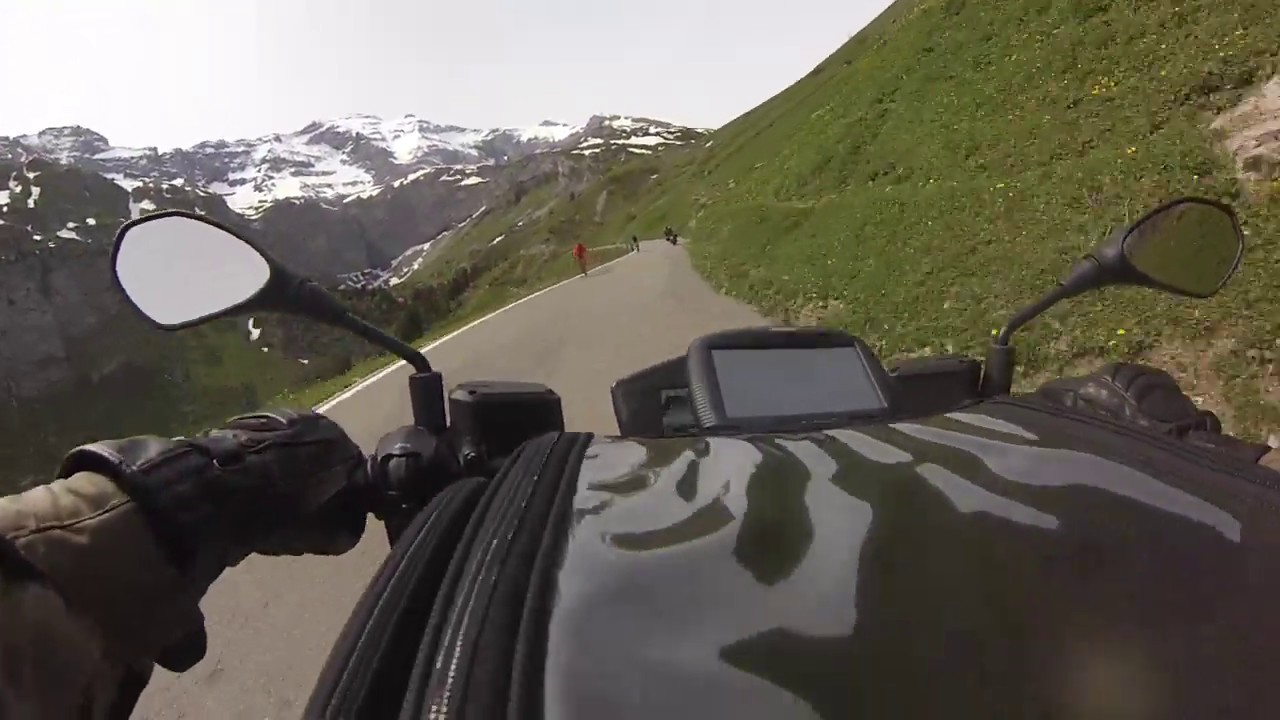 Von Linthal auf den Klausenpass, Onboard Aprilia Shiver