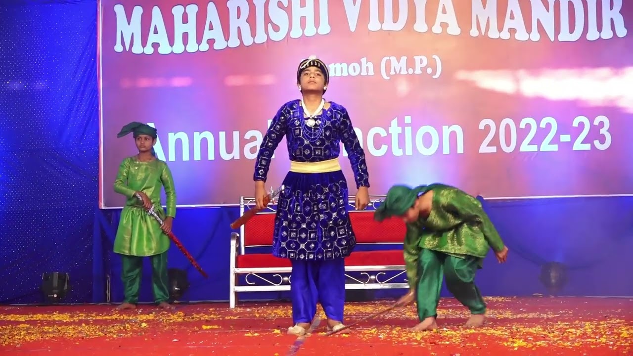 Tribute to Maharana Pratap DRAMA....by Little kids.....(ANNUAL FUNCTION 2023 MVM DAMOH)