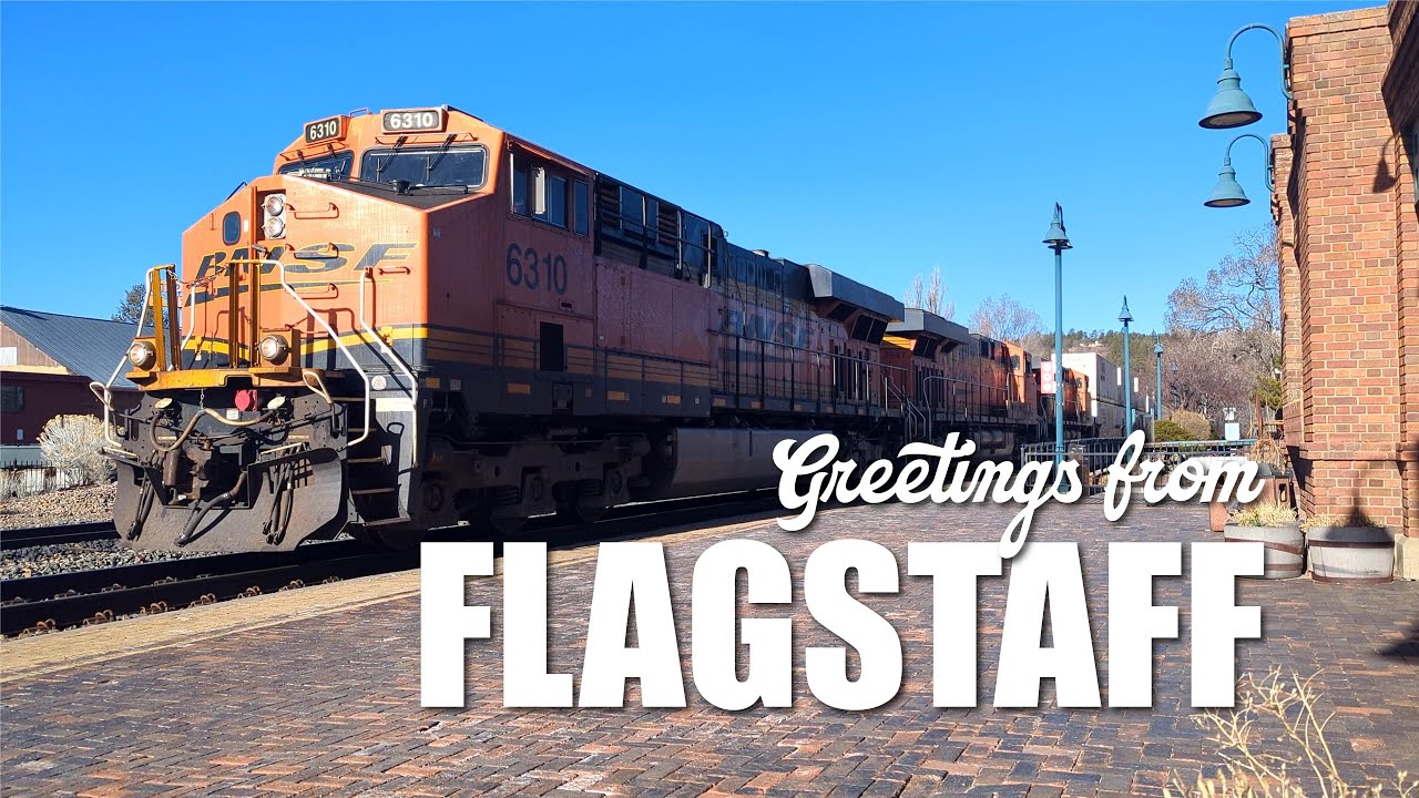 Railfanning at Flagstaff, Arizona