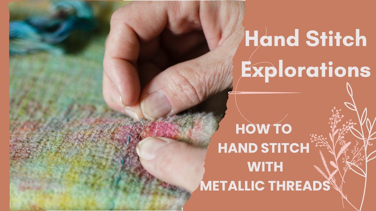 Thread Tech Tuesday: Hand Sewing with Metallic Thread
