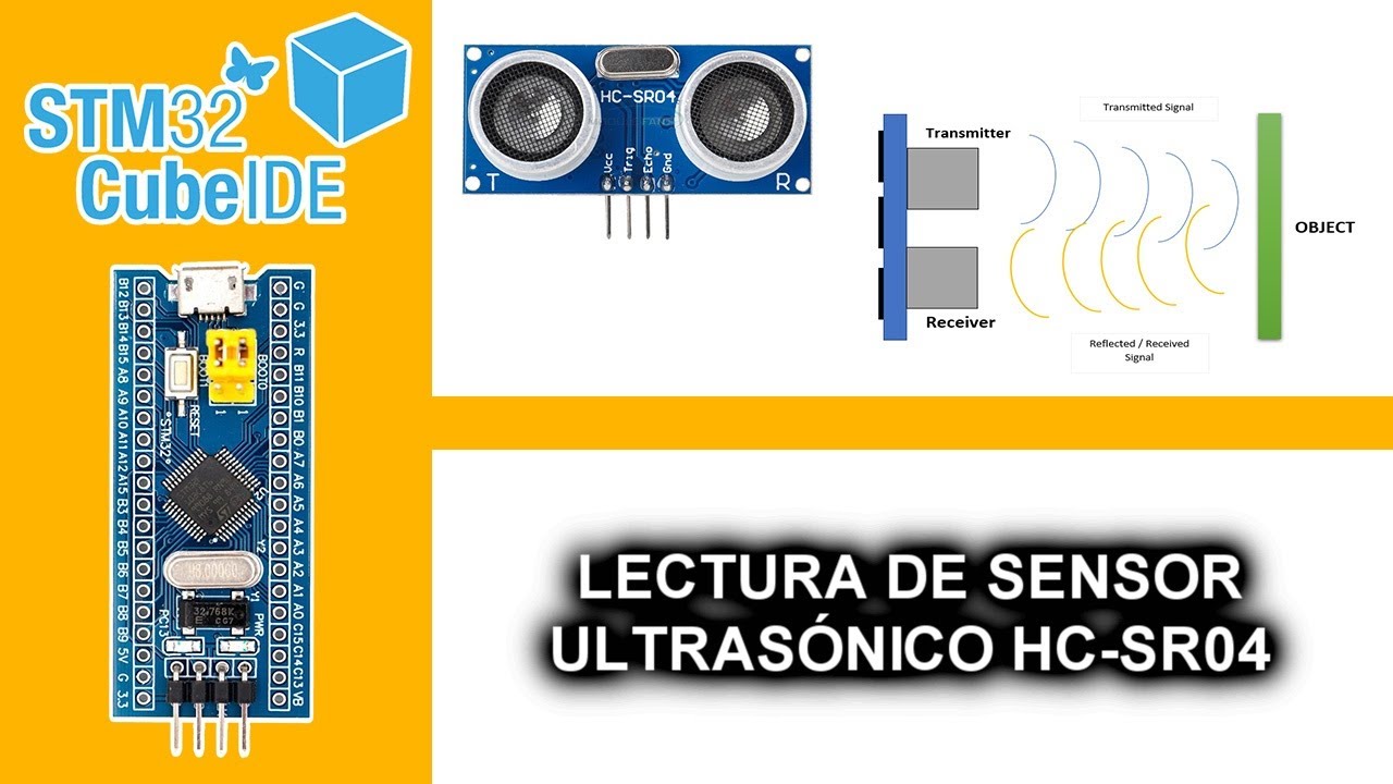 17.- LECTURA DE SENSOR ULTRASÓNICO HC-SR04 - CURSO MICROCONTROLADORES ARM EN C