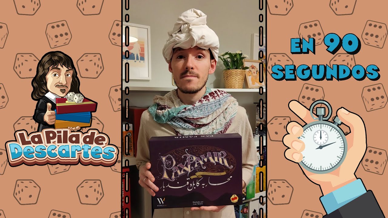 Pax Pamir... en 90 segundos (Descubre el Juego de Mesa)