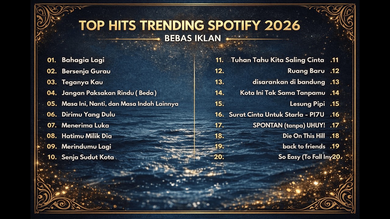 TOP HITS SPOTIFY TRENDING 2026 | [TANPA IKLAN]