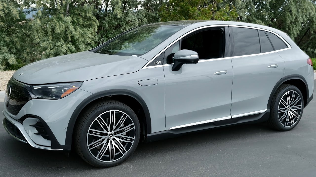 2023 EQE 350 4MATIC SUV - 253 miles range Mercedes Electric SUV. Tesla Model Y Competitor!