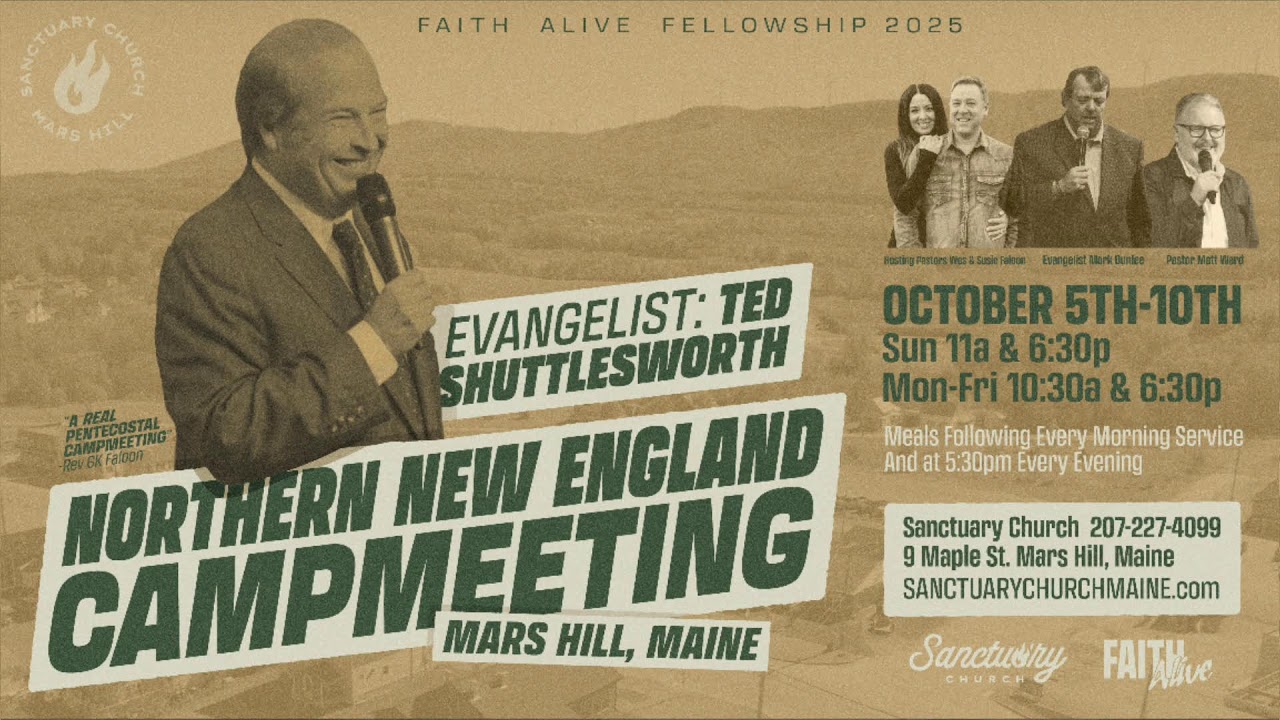 New England Camp Meeting Friday evening 10/10/25