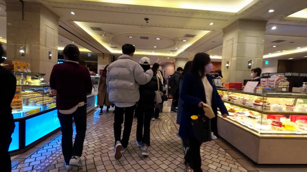 Shinsegae Food Hall Walk Around, Seoul Korea