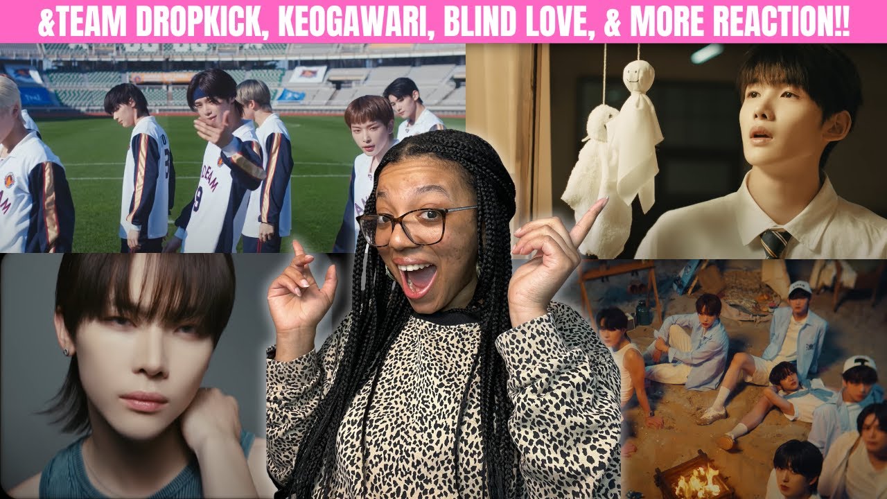 &TEAM MARATHON REACTION! DROPKICK, KEOGAWARI, BLIND LOVE,THE MOON IS BEAUTIFUL, & MORE REACTION!