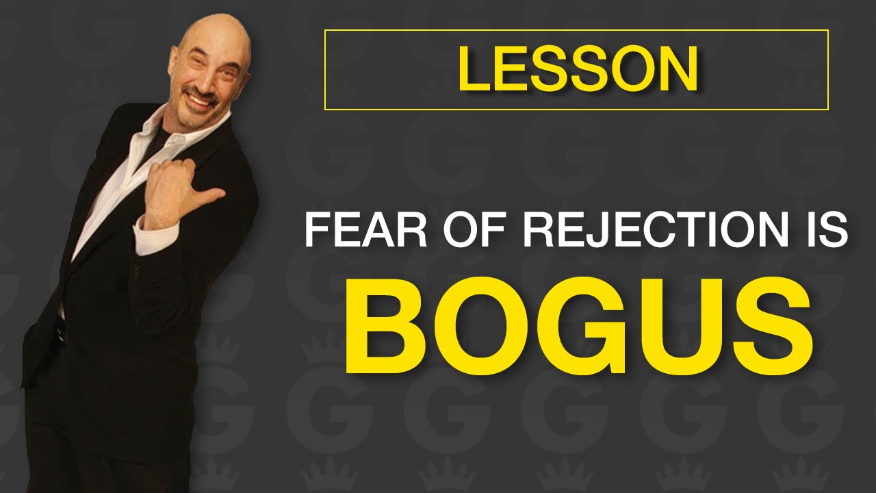 Fear of Rejection is Bogus! | Jeffrey Gitomer | Sales Tools