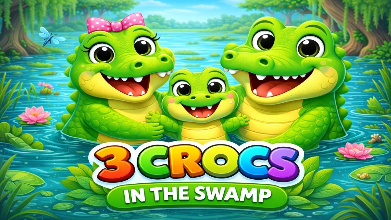 Baby Croc "CHOMP" Song🐊| 
