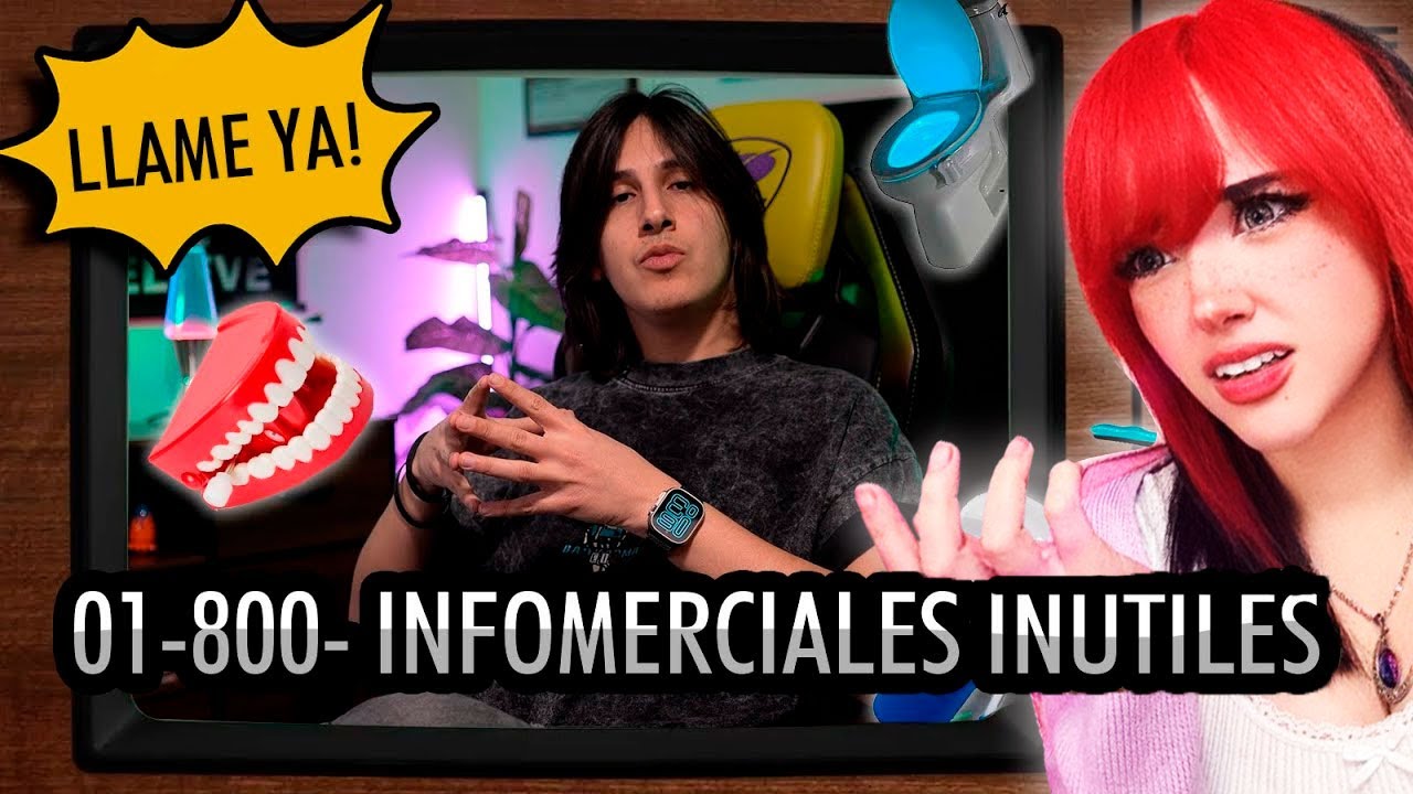 PROBANDO PRODUCTOS DE INFOMERCIALES || ITSMIDNA REACCIONA A MISSASINFONIA