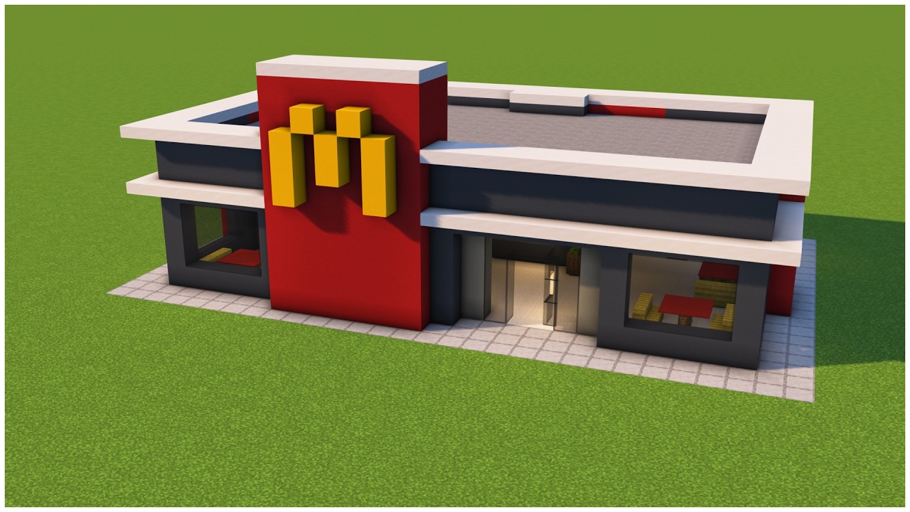 Cómo Construir un McDonald's en Minecraft: Tutorial Paso a Paso