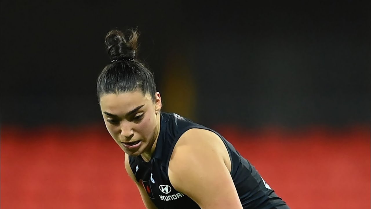 Amelia Velardo - Highlights - AFLW Season 7 - Round 9 - Carlton Blues @ Gold Coast Suns