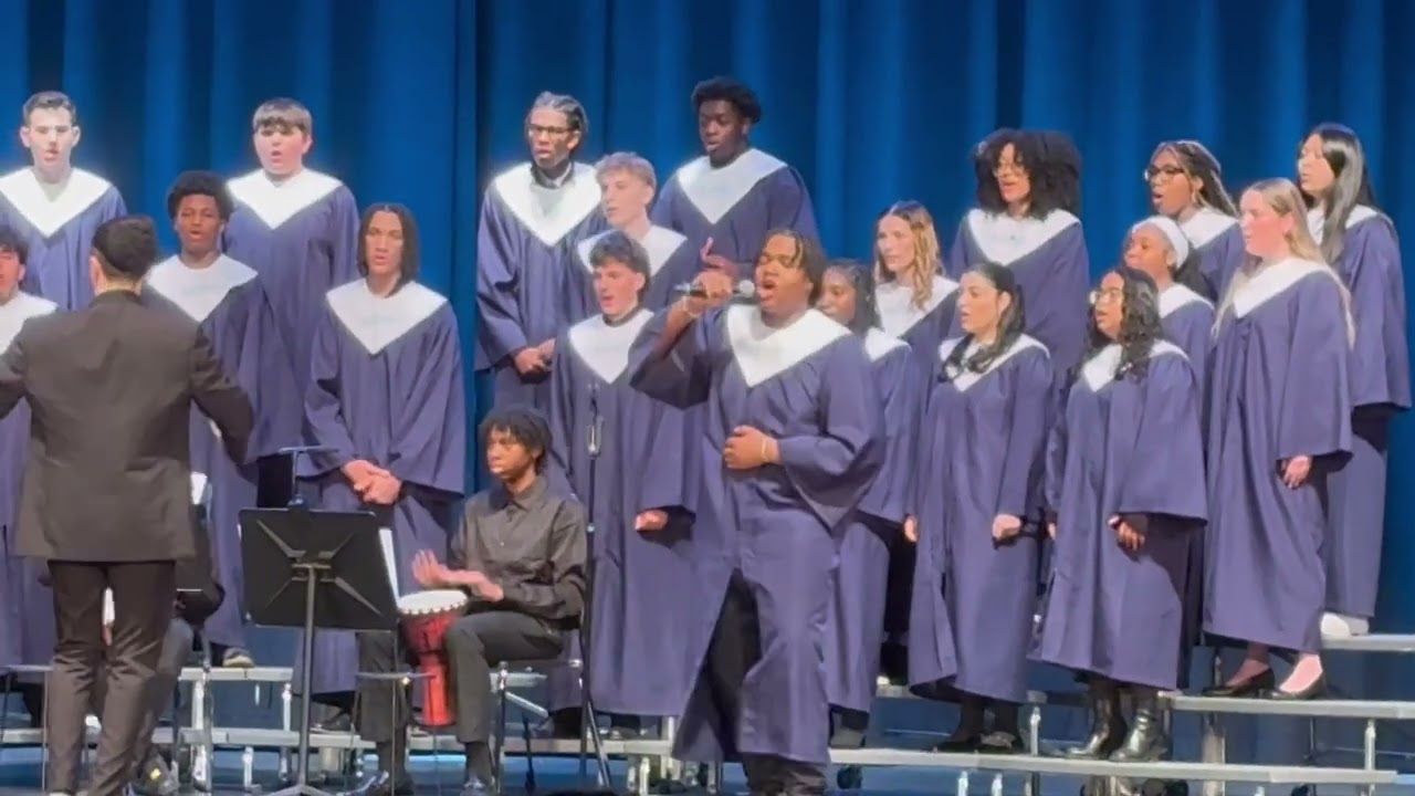 WOHS Winter Chorus 2025 GO WHERE I SEND THEE