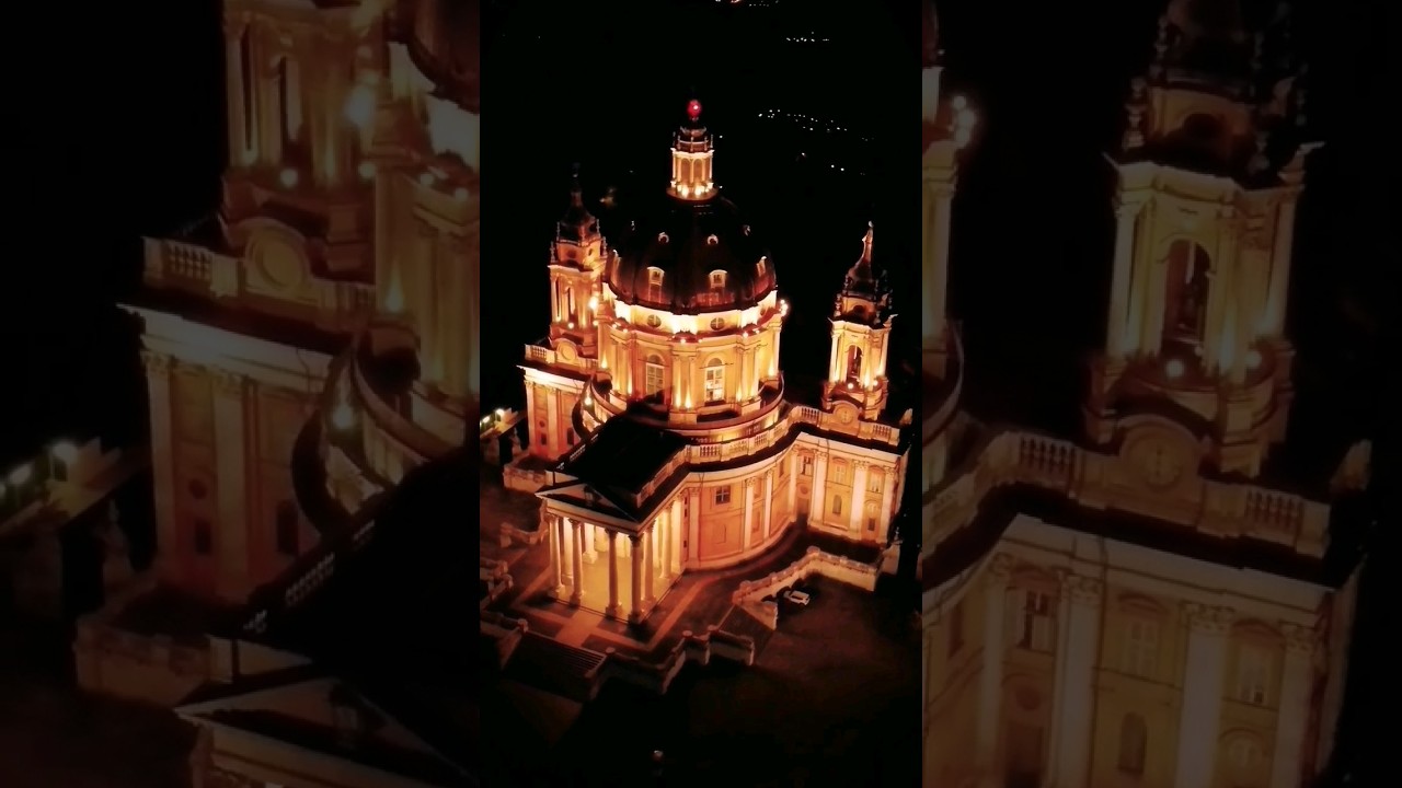 The magic of Superga #shorts #superga #torino #dronevideo #djimini2 #italia