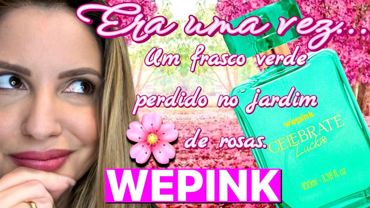 Perfume Celebrate Luck Da Virgínia Fonseca wepink