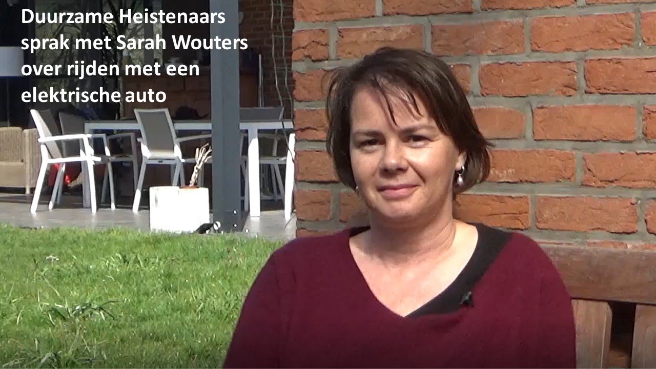 'Duurzame Heistenaars' sprak met Sarah Wouters over rijden met een elektrische auto.