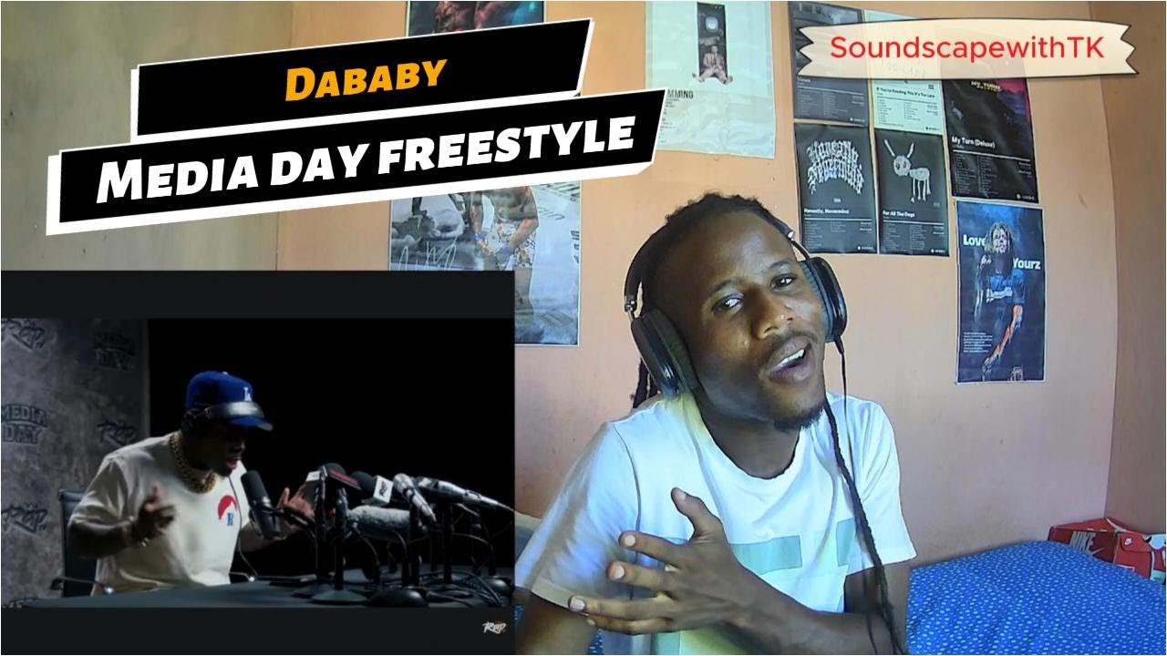 HE RIDING THIS BEAT!! | Dababy - Media Day Freestyle (Reaction)